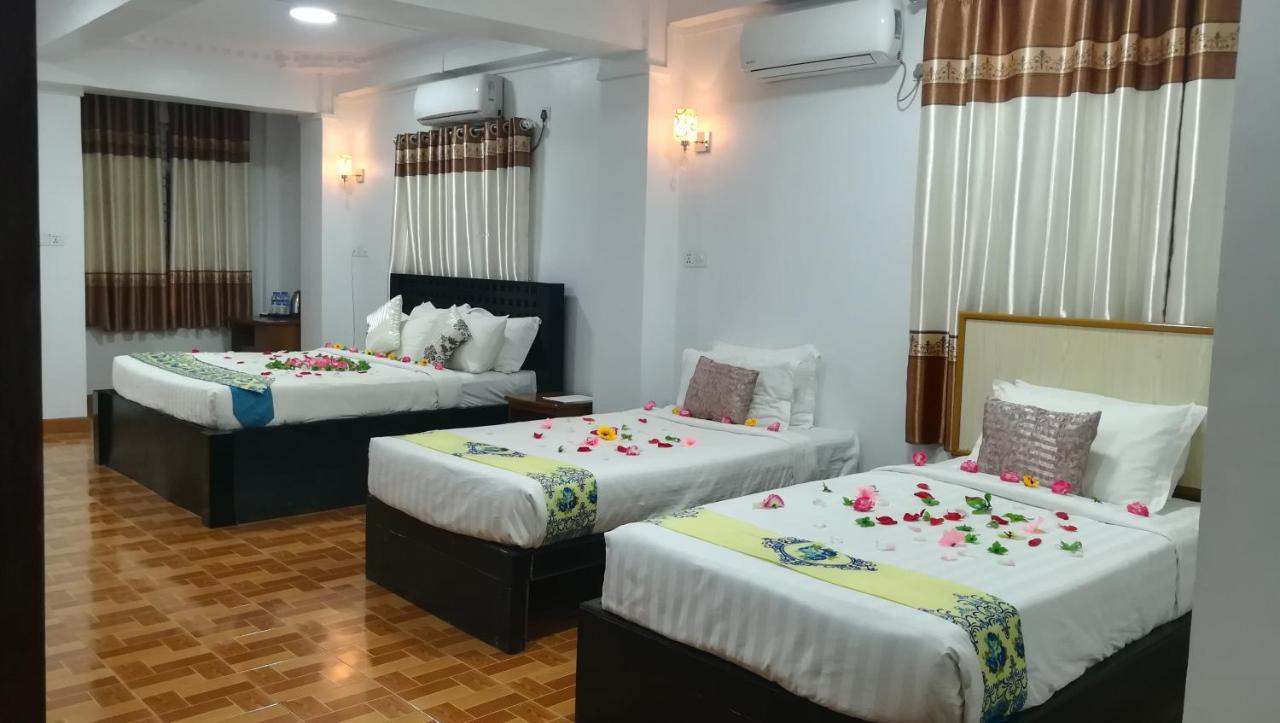 Golden Palace Hotel Hpa-an Eksteriør billede